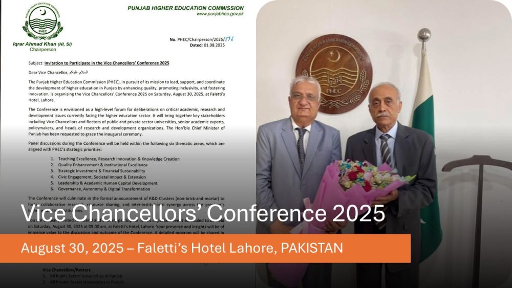 167/25 PHEC's Chairperson Vision: Redefining Universities for a Smarter, Stronger Pakistan