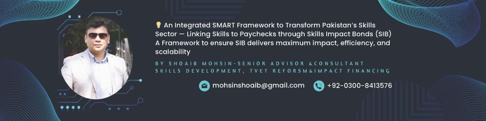 180/25 💡 An Integrated SMART Framework to Transform Pakistan’s Skills Sector - Linking Skills to Paychecks Through Skills Impact Bonds.