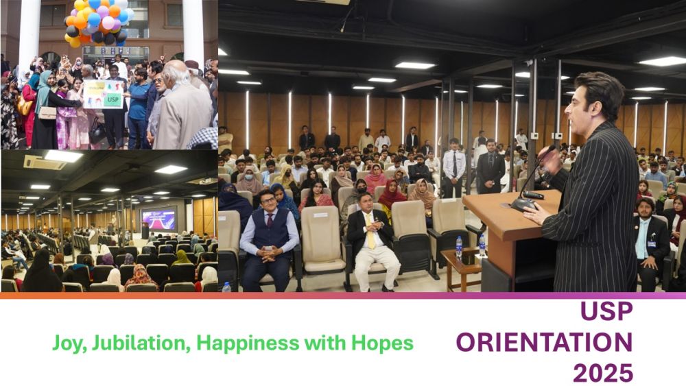 222/25 Joy, Jubilation, and Happiness with Hopes: University of Southern Punjab Multan Welcomes Newly Admitted Students at Orientation Week 2025