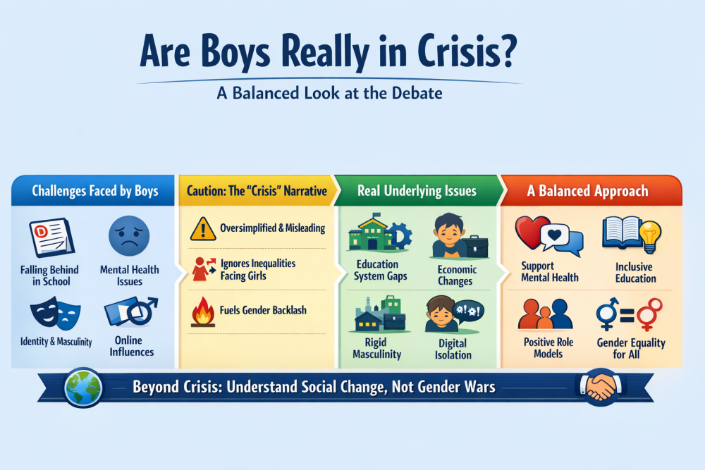 Are Male Teenagers really in crisis? What science says in the age of the manosphere
