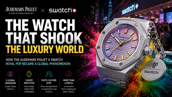 Audemars Piguet And Swatch Royal Pop: The New Face Of Modern Luxury Watches