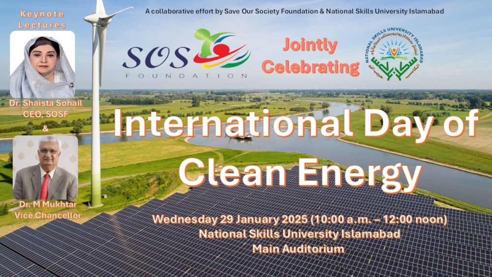 Clean Energy for Sustainable Future - Awareness Session by NSU and SOS Foundation