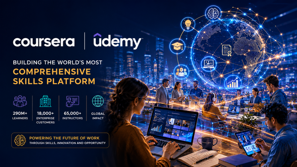 Coursera and Udemy Unite to Shape the Future of Global Learning