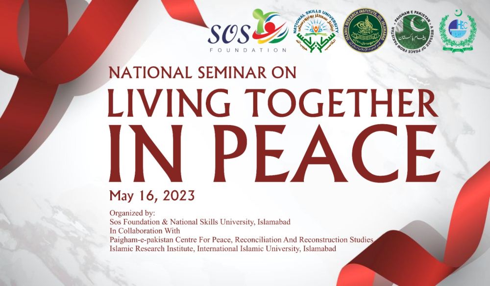 Embracing Peace and Unity: A Celebration by SOS Foundation -International Day of Living Together in Peace 16 May