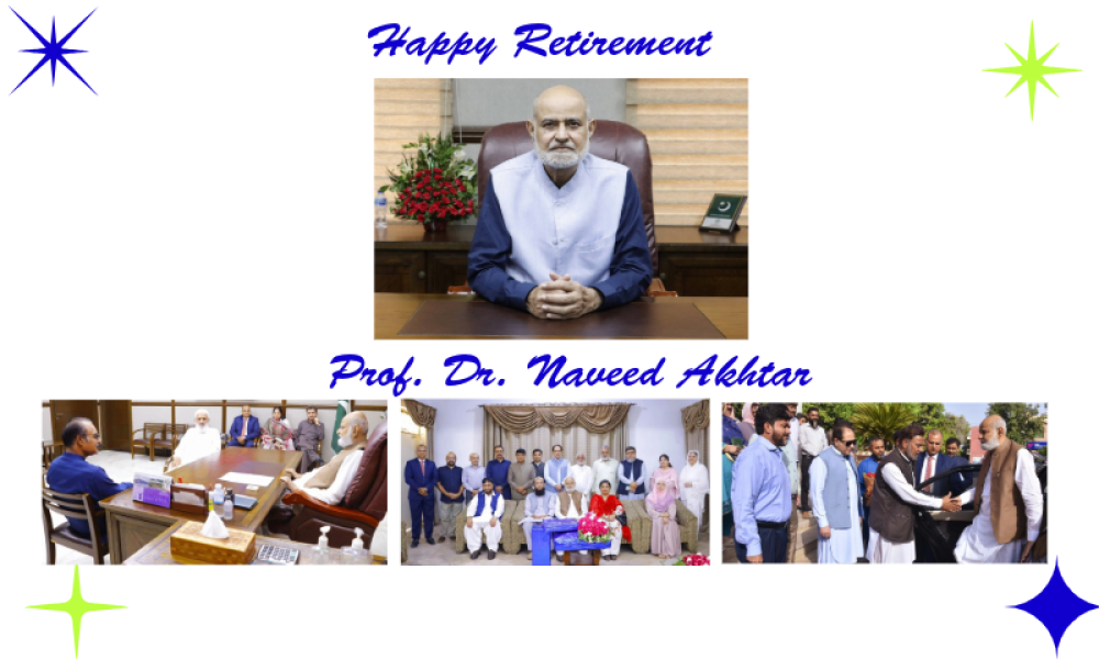 Every Hero Retires and Leaves Beautiful Remembrances: The Graceful Farewell of Prof. Naveed Akhtar