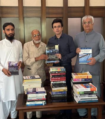 Former Pro-Rector Donates Lifelong Collection To University Of Southern Punjab, Enriching A Legacy Of Learning