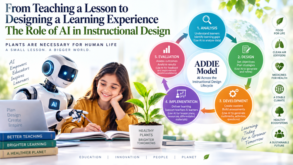 From Teaching to Designing a Learning Experience: The Role of AI in Instructional Design