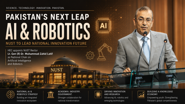 Hec Establishes National Chair On Ai And Robotics At Nust