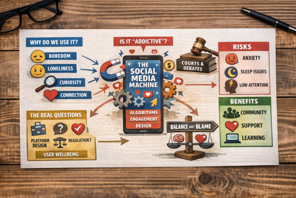 Is Social Media Really Addictive? The Science Says It’s Complicated