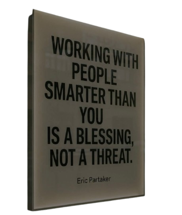 Leadership Isn't About Being the Brightest - It's About Seeing the Brightest