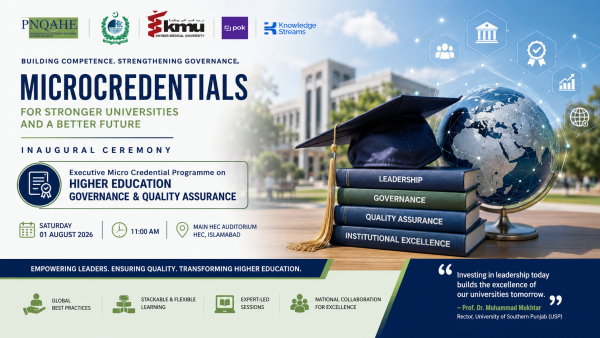 Microcredentials: Shaping The Future Of Higher Education Leadership In Pakistan
