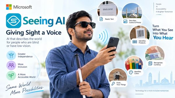 Microsoft Seeing Ai: Giving Sight A Voice For Blinds