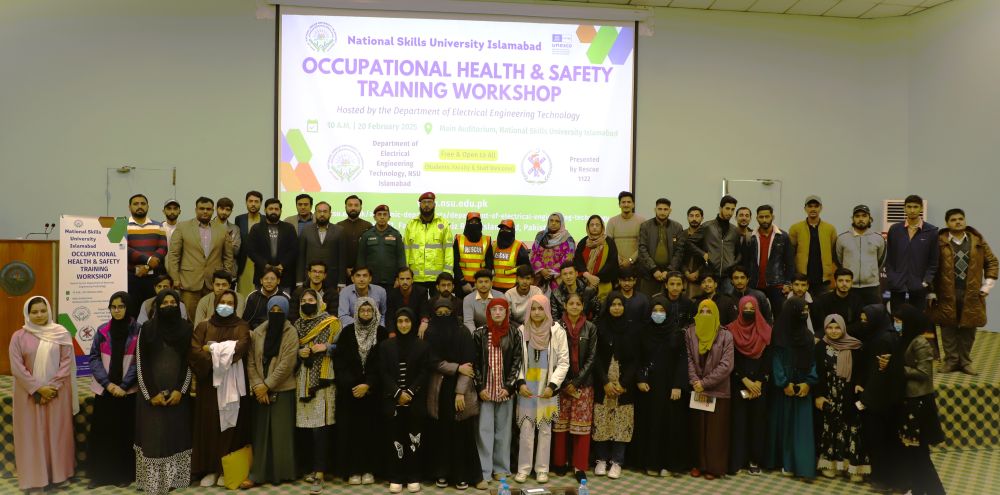 29/25 National Skills University Islamabad and Rescue 1122’s Commitment to Safety