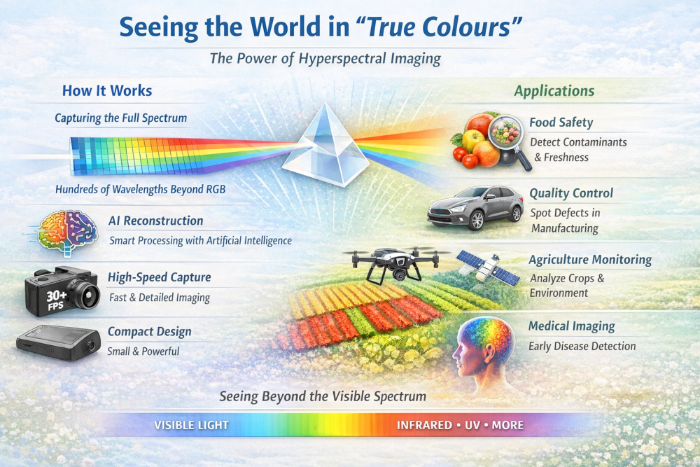 Next-Generation Hyperspectral Cameras: Seeing Livings, Non-livings and Their Composition