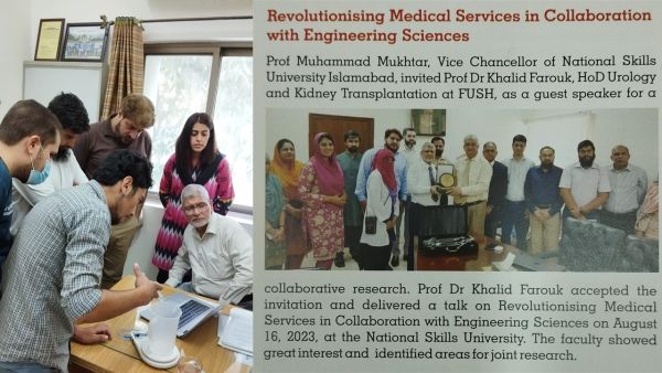 Nsu, Foundation University, And Biomedical Industry Collaborate For Urology Equipment Production In Pakistan