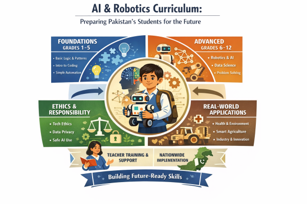 Pakistan Introduces Ai And Robotics Education From Grade One
