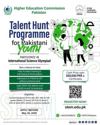 Pakistan’s Talent Hunt Program Seeks To Redefine The Future Of Science Education