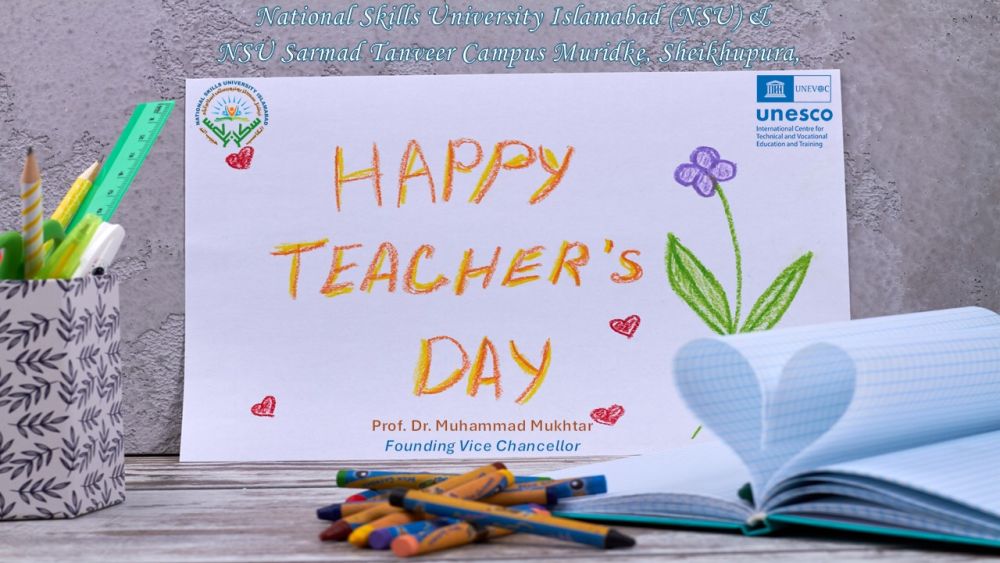 Role of Teachers in Learning Skills Aligning with Emerging Technologies - Happy World Teachers's Day 2024