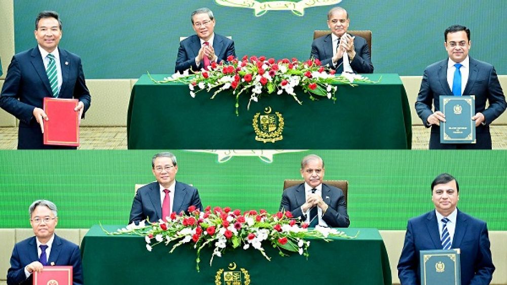 Strengthening the Pakistan-China Partnership for a Shared Future - Prime Minister of Both Countries Witness MOUs Signing Ceremony