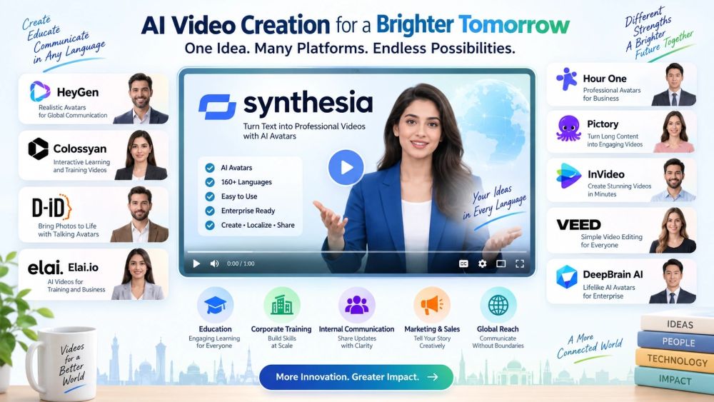 Synthesia: Turning Ideas into Professional Videos with AI