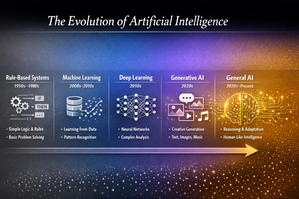 The Evolution of Artificial Intelligence: How Machines Learned to Think?