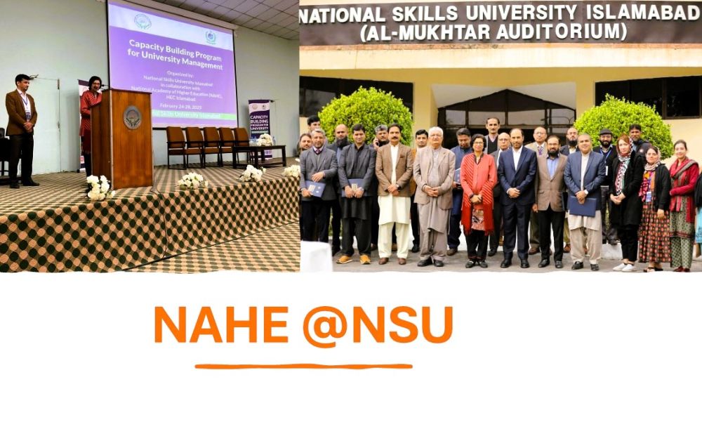 137/25 Transforming Pakistani Academia: NAHE’s Bold Mission to Upskill Higher Education