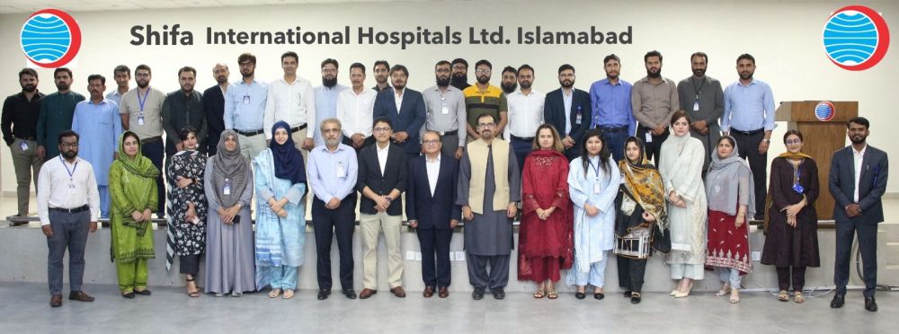 148/25 Wasim Hashmi Syed Leads Transformational Six Sigma Training at Shifa International Hospital