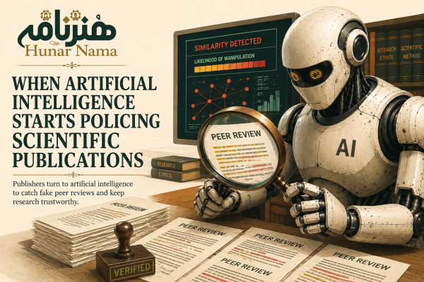 When Artificial Intelligence Starts Policing Scientific Publications