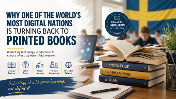 Why One Of The World's Most Digital Nations Is Turning Back To Printed Books?